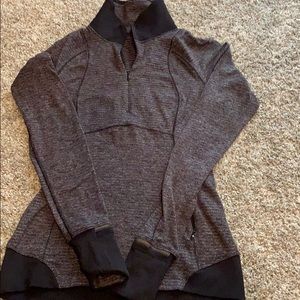 Lululemon Race with Grace 1/2 zip jacket